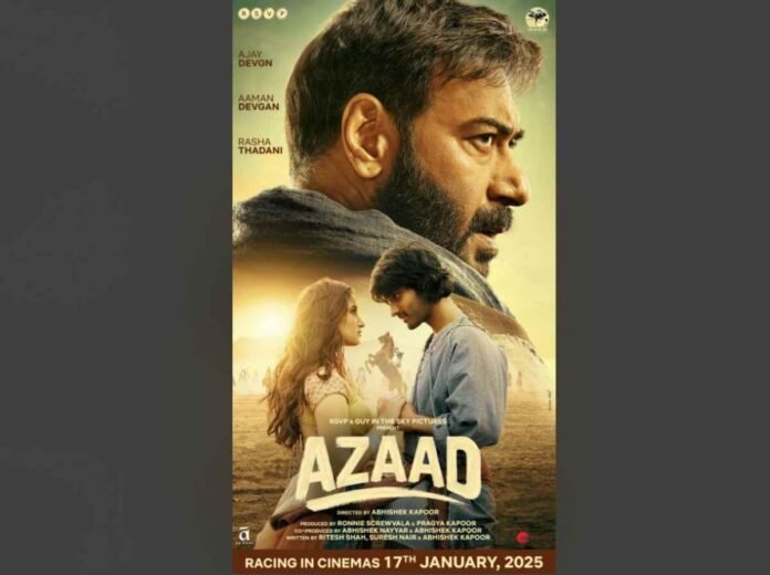 Bollywood, Hindi Cinema, Bollywood Movies, Indian Cinema, Hindi Movies, Bollywood News, Bollywood Updates, Bollywood Trailers, Bollywood Teasers, Bollywood Release Dates, Abhishek Kapoor, Azaad, Aaman Devgan, Rasha Thadani, Ajay Devgn, Diana Penty, Ronnie Screwvala, Pragya Kapoor, Bollywood Debut, New Bollywood Movie, Bollywood 2025,