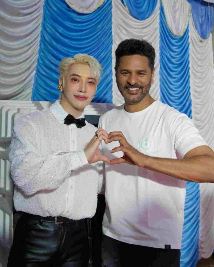 AOORA Spotted Vibing with Prabhudeva at His Concert—Fans Manifest a Collab!