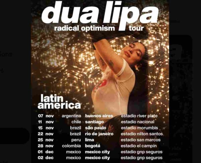 dua lipa dua lipa chile, dua lipa, dua lipa chile 2025, dualipa,
