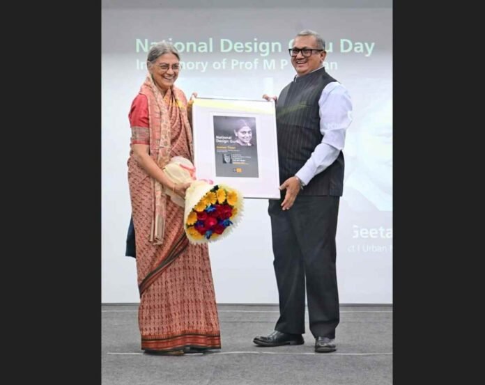 Design Guru Day 2025, Prof. Geetam Tiwari award, World University of Design, sustainable transport India, urban mobility design, road safety research, IIT Delhi TRIPP, National Urban Transport Policy, design education India, mobility future India