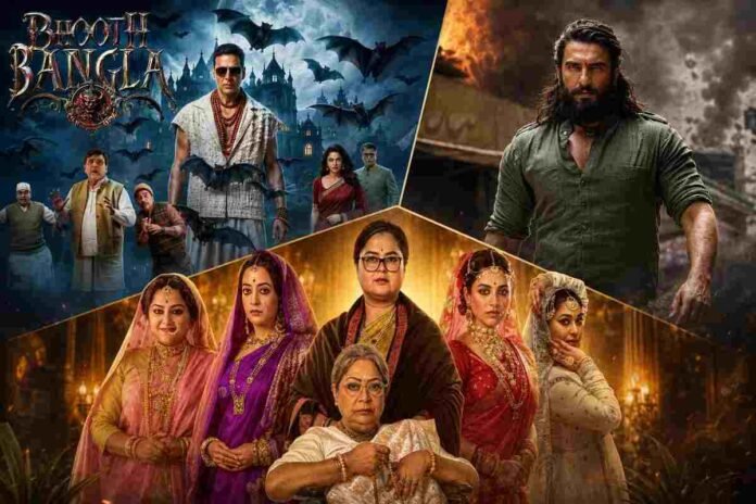 Phool Pishi O Edward, Bhooth Bangla movie, Dhurandhar movie 2026, Nandita Roy Shiboprosad Mukherjee films, emotional Indian cinema
