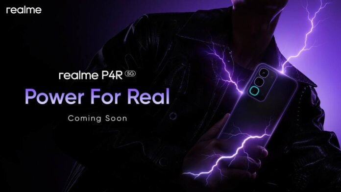 Realme P4R 5G, Realme P4R price leak, Realme P4R specifications, Realme P4R launch date, 8000mAh battery phone, Realme 5G smartphone, Realme P series, 144Hz display phone, Realme P4R India launch, Realme smartphone leaks, Realme P4R storage, Realme P4R camera features