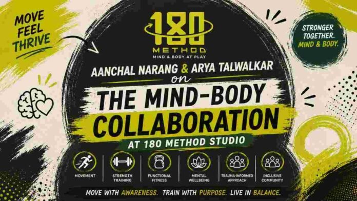 180 Method Studio, mind-body wellness, Aanchal Narang, Arya Talwalkar, holistic wellbeing, mindful movement