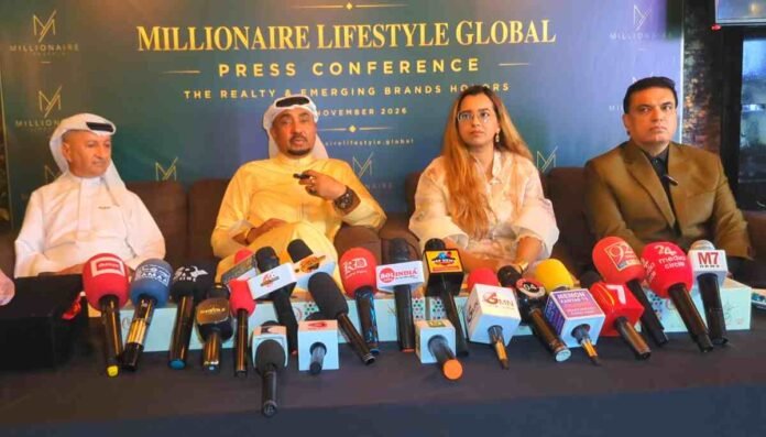 Millionaire Lifestyle Global, Realty & Emerging Brands Honors 2026, Dubai Events 2026, Dubai Business Events, Real Estate Awards Dubai, Emerging Brands Awards, Dubai Press Conference, Real Estate Honors 2026, Business Awards Dubai, UAE Business Events, Dubai Real Estate, Emerging Brands, Zuyyanaa Zaidi, Waldorf Astoria Dubai Palm Jumeirah, Millionaire Lifestyle Global Awards